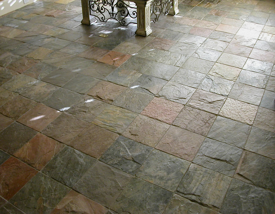 Slate Floor Tiles Slate Floor Tiles Installation